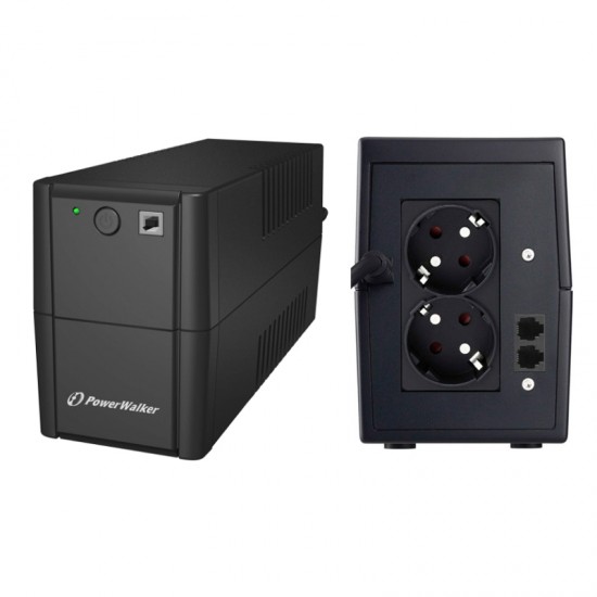 UPS PowerWalker VI650SH 650VA/360W Line Interactive New Battery