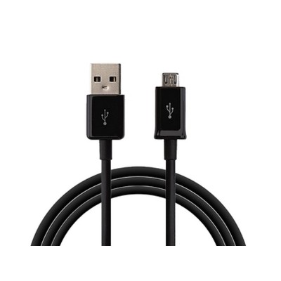Samsung ECB-DU5ABE USB σε micro USB καλώδιο 1m μαύρο original (bulk)