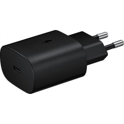 Samsung USB-C Wall Adapter Μαύρο (EP-TA800EB) (bulk)
