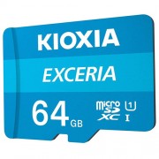 KIOXIA MICRO SD 64GB WITH ADAPTER UHS I U1 (M203)