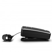 LAMTECH RETRACTABLE BT 5.0 CLIP ON HEADSET BLACK (HANGING CORD)