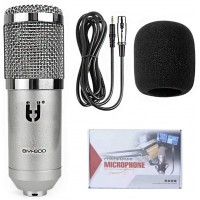 ΒΜ-800 Πυκνωτικό Μικρόφωνο Ασημί