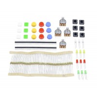 Arduino Parts Kit (Resistor/Potentiometer/Tact Switch/LED)
