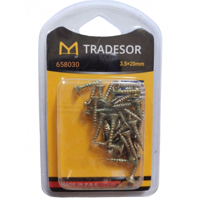 Βίδες - 3.5X20mm - Σετ 12 πακέτα - 658030