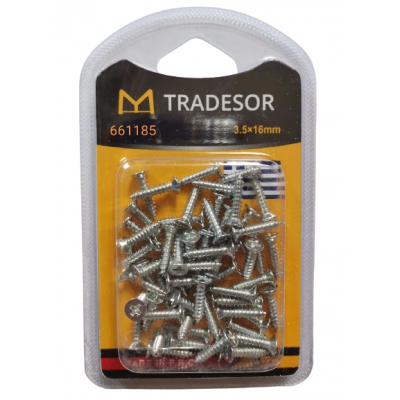 Βίδες - 3.5X16mm - Σετ 12 πακέτα - 661185