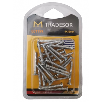 Βίδες - 4X30mm - Σετ 12 πακέτα - 661199