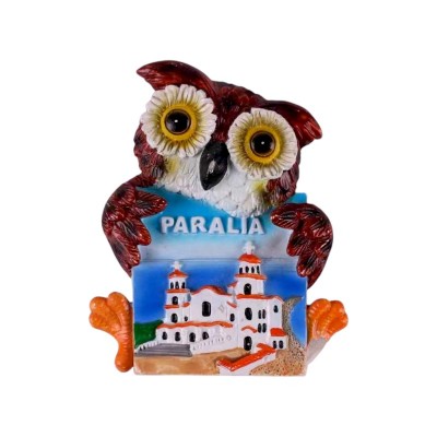 Tουριστικό μαγνητάκι Souvenir - Σετ 12pcs - Paralia - 678109