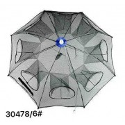 Πτυσσόμενη παγίδα ψαρέματος γαρίδων - 6 θήκες - 930478