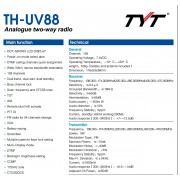 Φορητός πομποδέκτης - UHF/VHF - TH-UV88 – TYT – 204886