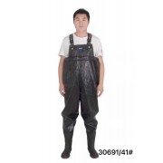 Αδιάβροχη φόρμα εργασίας με γαλότσα - Νο.45-XXL - 830482