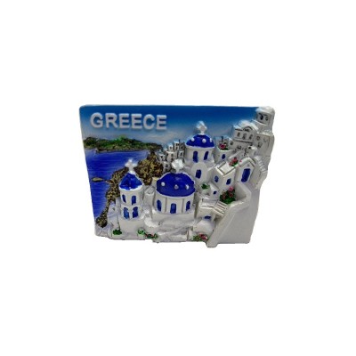 Tουριστικό μαγνητάκι Souvenir – Σετ 12pcs - Resin Magnet - Greece - 678011