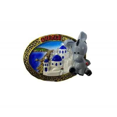 Tουριστικό μαγνητάκι Souvenir – Σετ 12pcs - Resin Magnet - Greece - 678042