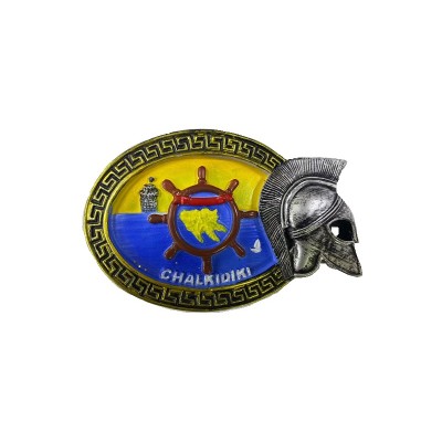 Tουριστικό μαγνητάκι Souvenir – Σετ 12pcs - Resin Magnet - Chalkidiki - 678073