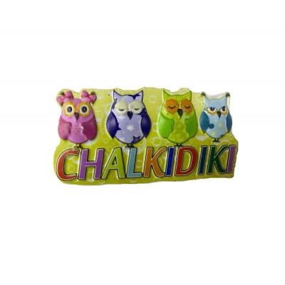 Tουριστικό μαγνητάκι Souvenir – Σετ 12pcs - Resin Magnet - Chalkidiki - 678082