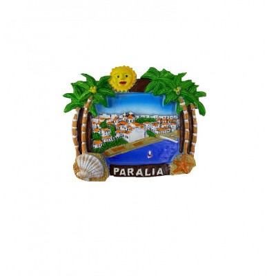 Tουριστικό μαγνητάκι Souvenir - Σετ 12pcs - Paralia - 678112