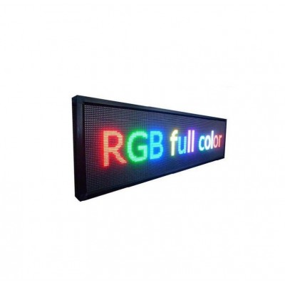 Πινακίδα LED - Μονής όψης - RGB - 103cm×40cm - IP67