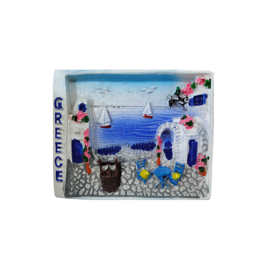 Tουριστικό μαγνητάκι Souvenir – Σετ 12pcs - Resin Magnet - Greece - 678016