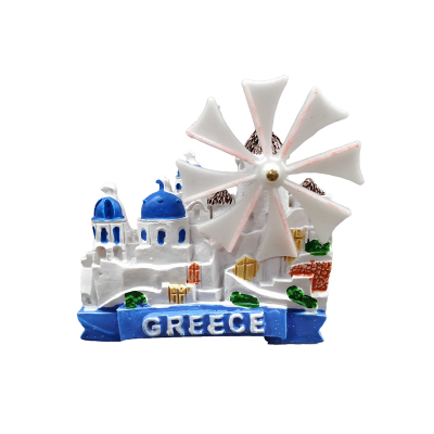Tουριστικό μαγνητάκι Souvenir – Σετ 12pcs - Resin Magnet - Greece - 678206