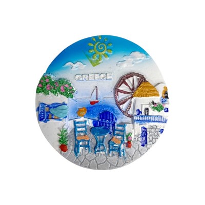 Tουριστικό μαγνητάκι Souvenir - Σετ 12pcs - Greece - 678237