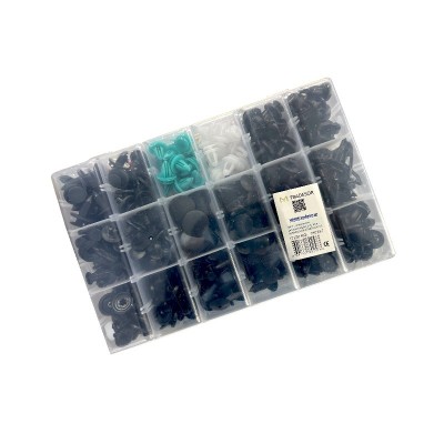 Σετ συνδετήρες αυτοκινήτου 18 τύπων - 299pcs - 180257
