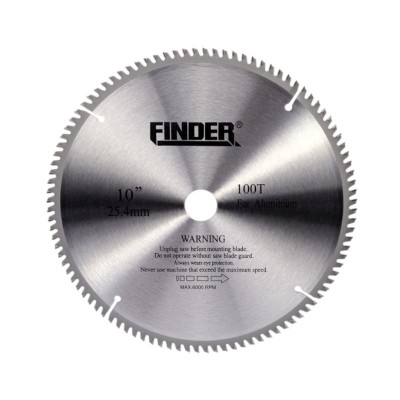 Δίσκος κοπής αλουμινίου - TCT - 10" - Φ255 - 100T - Finder - 196005
