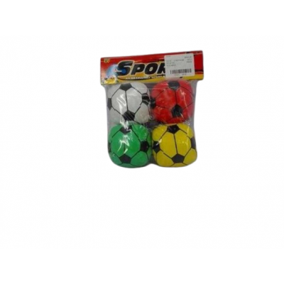 Σετ μαλακά μπαλάκια παιχνιδιού - No.3 - 4pcs - 0648-45 - 222066