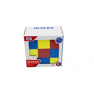 Σετ κατασκευών DIY με τουβλάκια - 9pcs - 6681-3 - 493443
