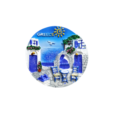 Tουριστικό μαγνητάκι Souvenir – Σετ 12pcs - Resin Magnet - Greece - 678235