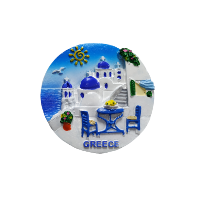 Tουριστικό μαγνητάκι Souvenir – Σετ 12pcs - Resin Magnet - Greece - 678236