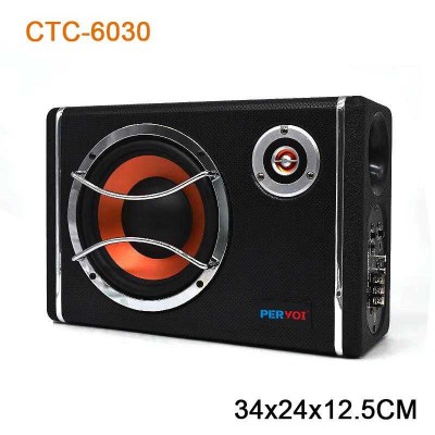 Subwoofer αυτοκινήτου με ενισχυτή - CTC-6630 - F6 - 70W - 003751
