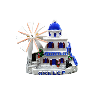 Tουριστικό μαγνητάκι Souvenir – Σετ 12pcs - Resin Magnet - Greece - 678178