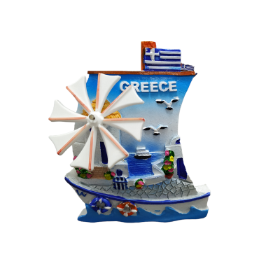 Tουριστικό μαγνητάκι Souvenir – Σετ 12pcs - Resin Magnet - Greece - 678191