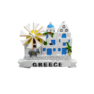 Tουριστικό μαγνητάκι Souvenir – Σετ 12pcs - Resin Magnet - Greece - 678196