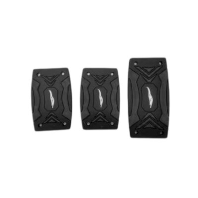 Διακοσμητικά καλύμματα πεντάλ αυτοκινήτου - R-G31112-3 - 120718 - Black