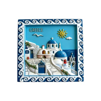 Tουριστικό μαγνητάκι Souvenir - Σετ 12pcs - Greece - 678500