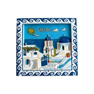 Tουριστικό μαγνητάκι Souvenir - Σετ 12pcs - Greece - 678509