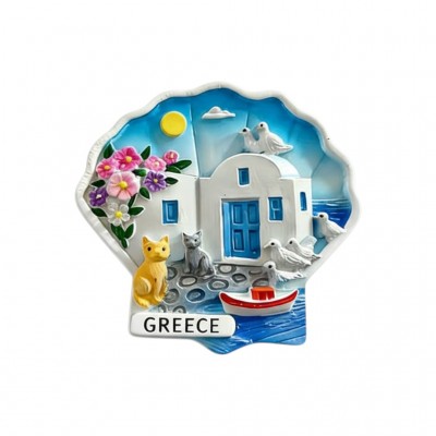 Tουριστικό μαγνητάκι Souvenir - Σετ 12pcs - Greece - 678619