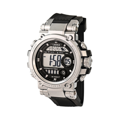 Ψηφιακό ρολόι χειρός - LS9047 - Lasika - 817322 - Black/Silver