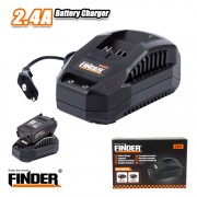 Φορτιστής μπαταρίας Λιθίου - 20V - 2.4A - Finder - 197237