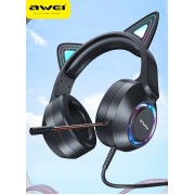 Ενσύρματα ακουστικά - Cat Headphones - GM-9 - AWEI - 006170