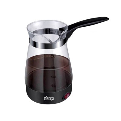 Ηλεκτρικό μπρίκι ελληνικού καφέ γυάλινο - KA3037 - DSP - 568795 - Black