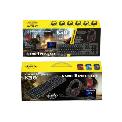 Πλήρες σετ Gaming 4 σε 1 - K30 - 883488