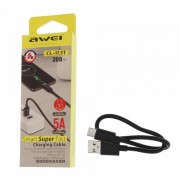 Καλώδιο φόρτισης & data - Type-C - CL-113T - Fast Charge - 5A - AWEI - 000956
