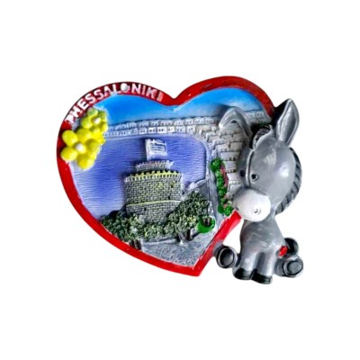 Tουριστικό μαγνητάκι Souvenir - Σετ 12pcs - Thessaloniki - 678158