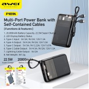 Powerbank - P181K - 20.000mah - 22.5W - AWEI - 004817