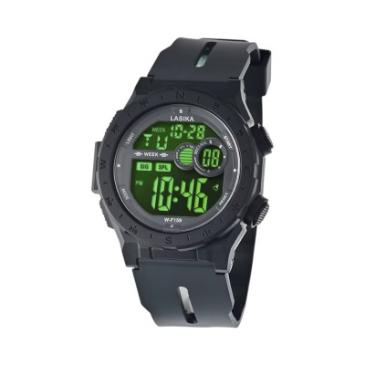 Ψηφιακό ρολόι χειρός - WF159 - Lasika - 115152 - Black/Black