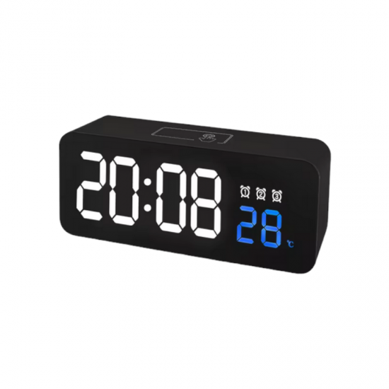 Ψηφιακό ρολόι - Ξυπνητήρι - 6612T - 466127 - Black Ψηφιακό ρολόι - Ξυπνητήρι - 6612T - 466127 - Black