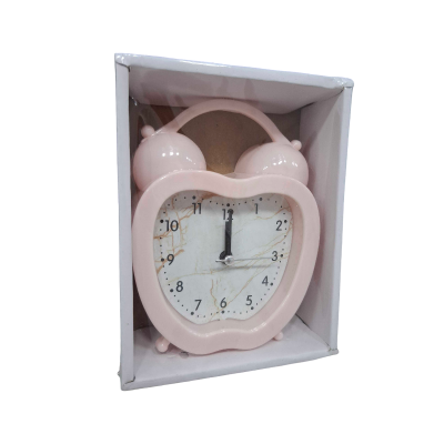 Επιτραπέζιο ρολόι - Ξυπνητήρι - 615D  - 906151 - Pink