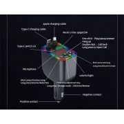 Transmitter αυτοκινήτου Bluetooth με 2 καλώδια φόρτισης - Y5 - 811763