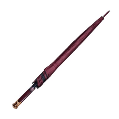Αυτόματη ομπρέλα μπαστούνι - 171119 - Dark Red